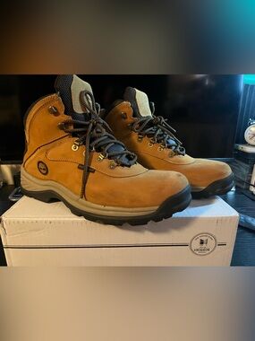 Timberland Men's Wheat Brown Waterproof Work Boots